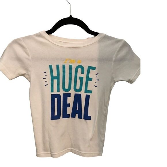 Girls Carter’s I’m a Huge Deal tee - Picture 1 of 4